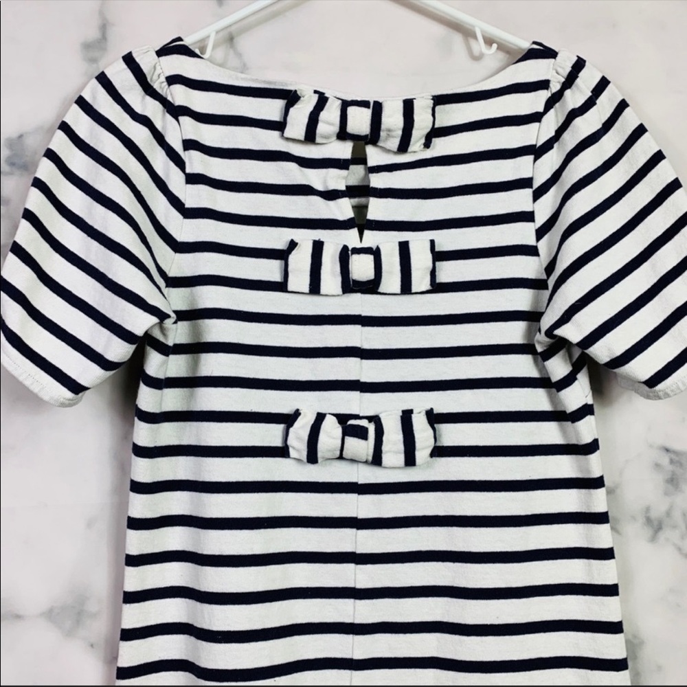NEW Anthropologie Postmark Triple Bow Dress - Picture 5 of 8